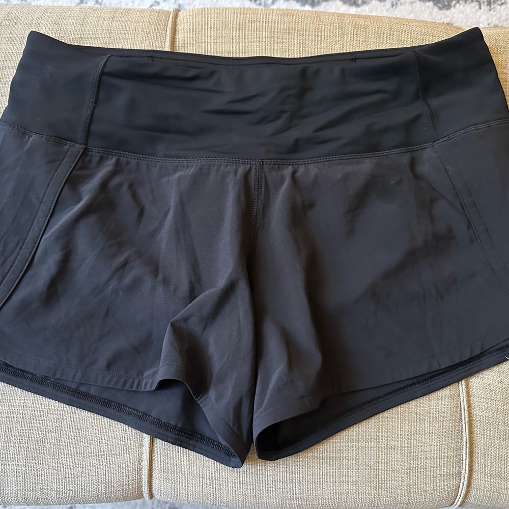 Lululemon Athletica Black Athletic Shorts